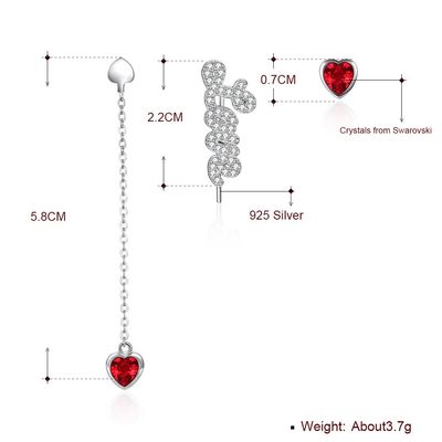 2.28ft 7.2g Emas Anting Rantai Panjang Jatuhkan Tunangan Hanukkah Anting Rantai Panjang