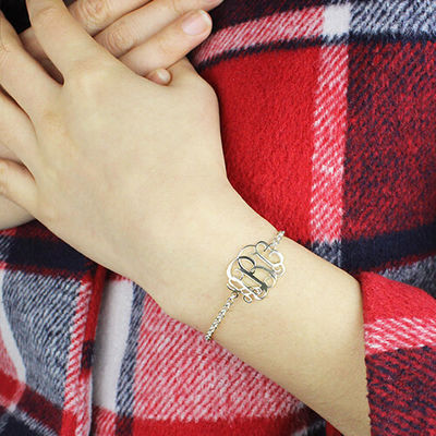 7.48in 0.42oz Sterling Silver Personalized Nama Gelang Perak Plat Nama Gelang oDM