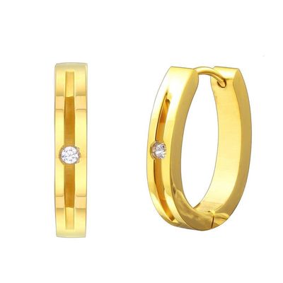 Anti Alergi 6.07g Anting Hoop Kustom Lingkaran Bulat Anting Hoop Kecil